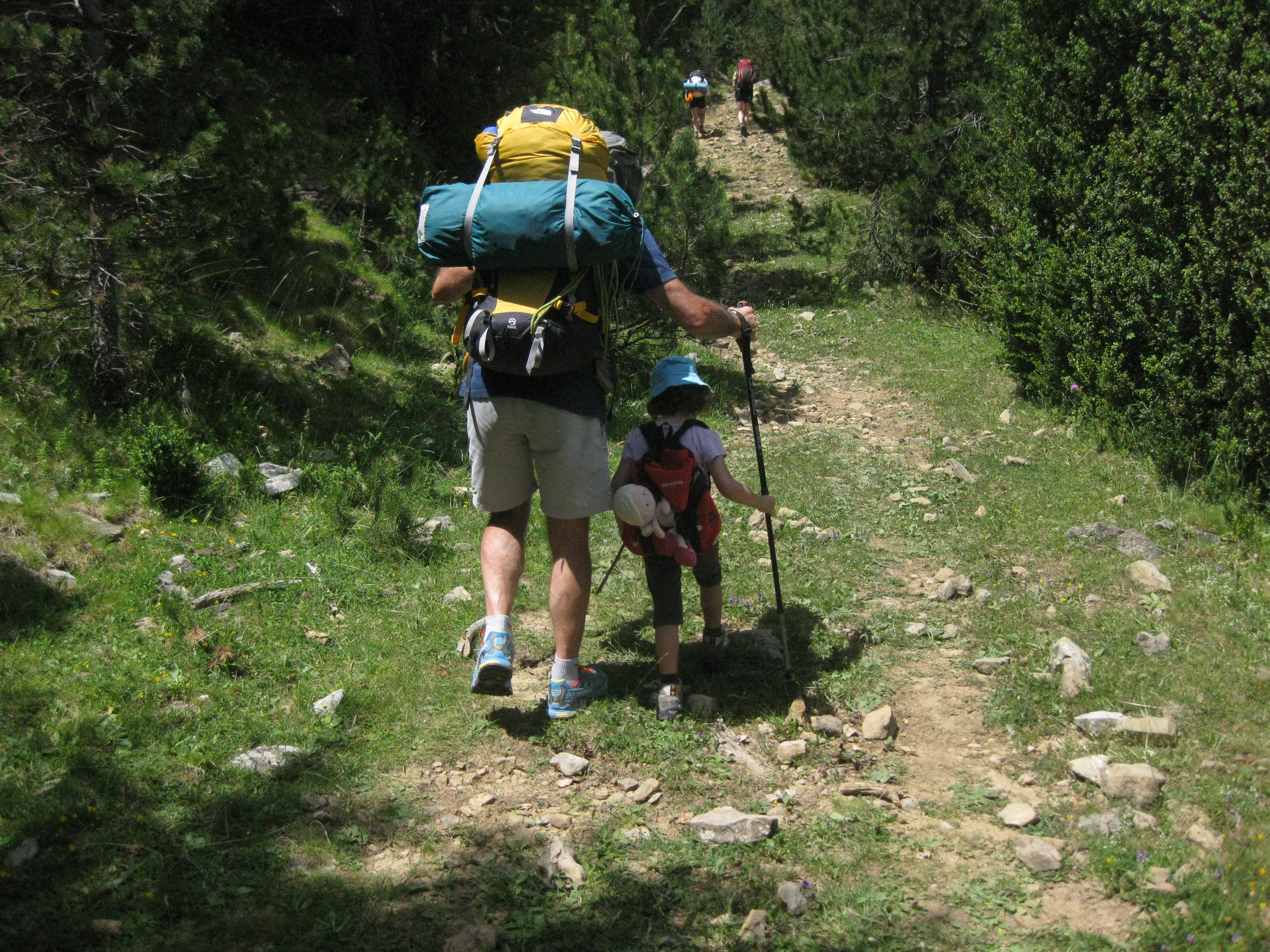 Al Monte con niños