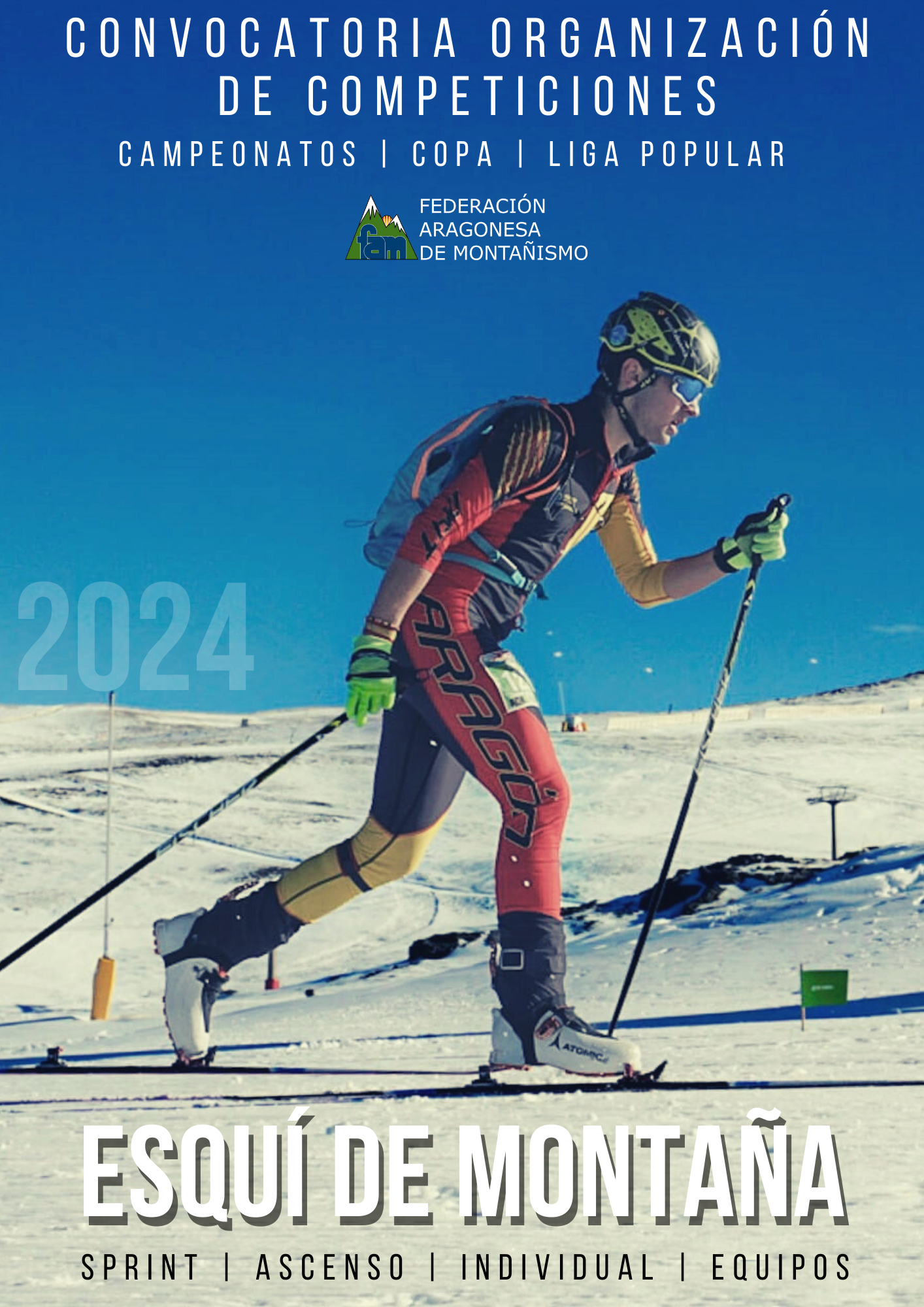 Convocatoria organización competiciones oficiales Esquí de Montaña 2024