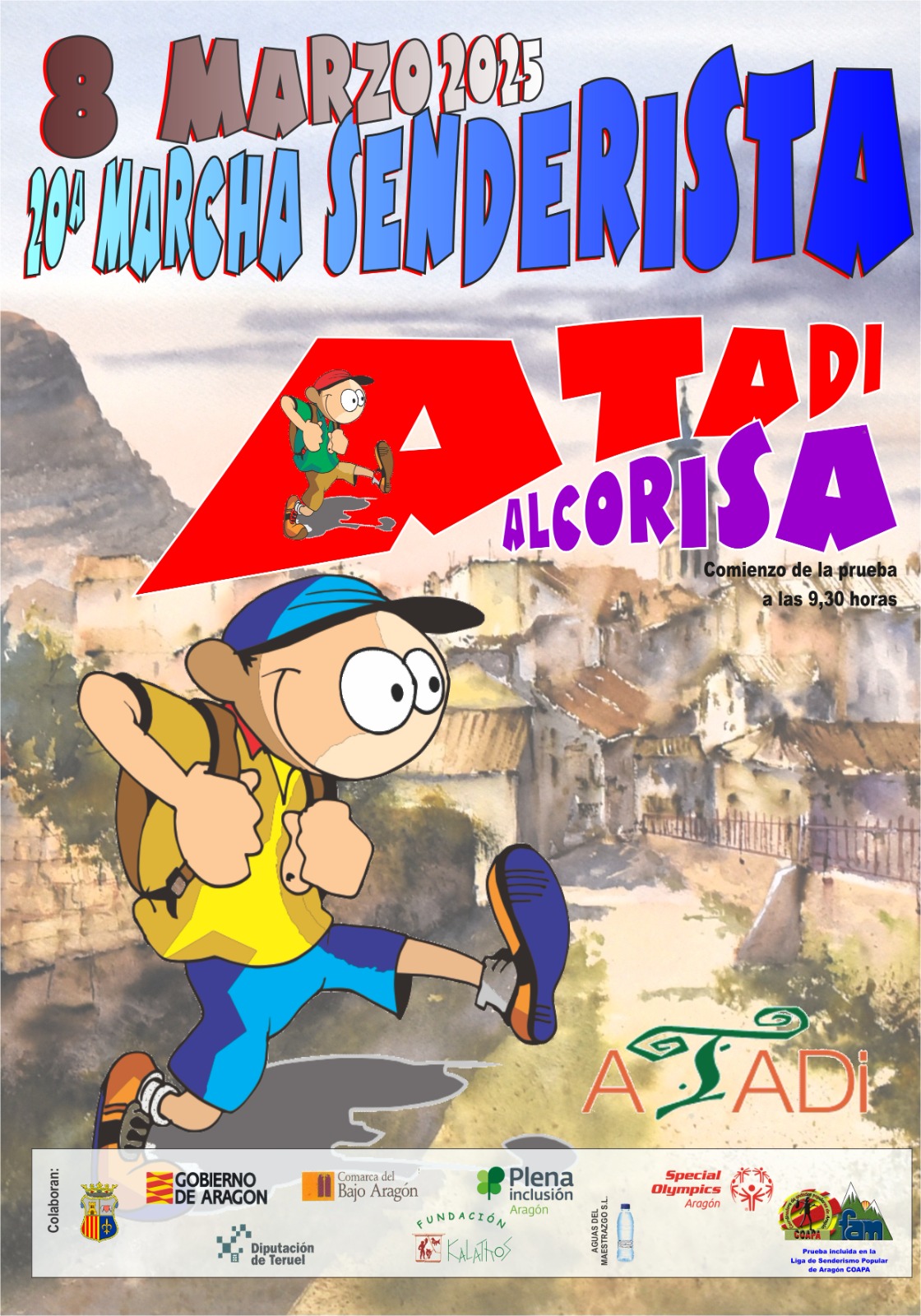 Cartel Marcha Senderista ATADI 2025
