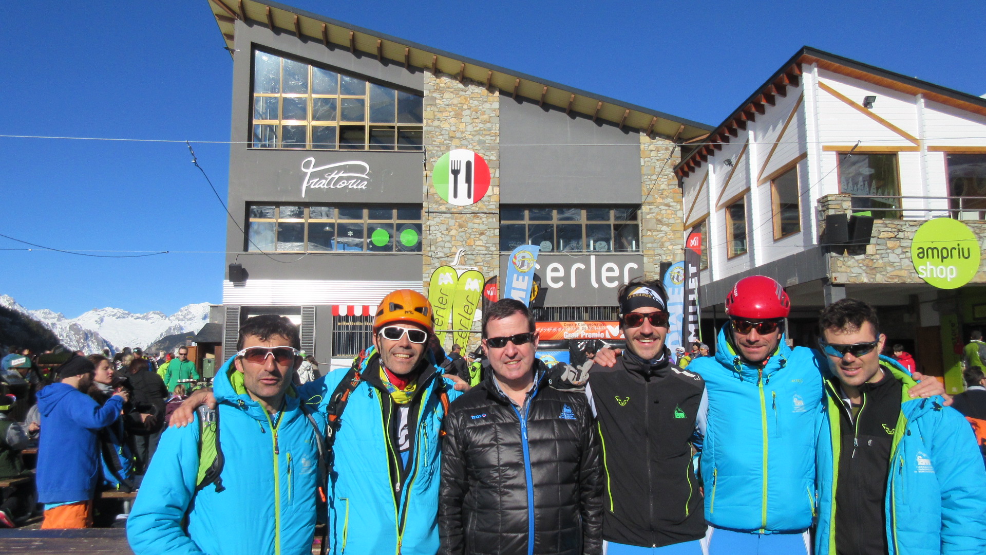 Santiago Gracia Campeón de España 2016 de sprint de esquí de montaña
