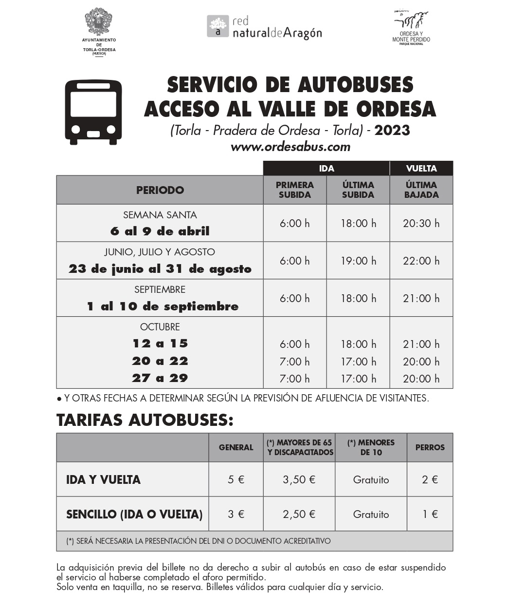 autobus ordesa 2023 2