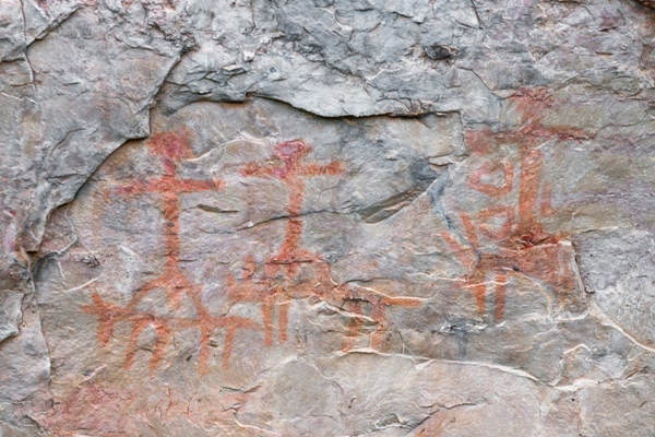 Pinturas rupestres de la Fenellassa. Beceite