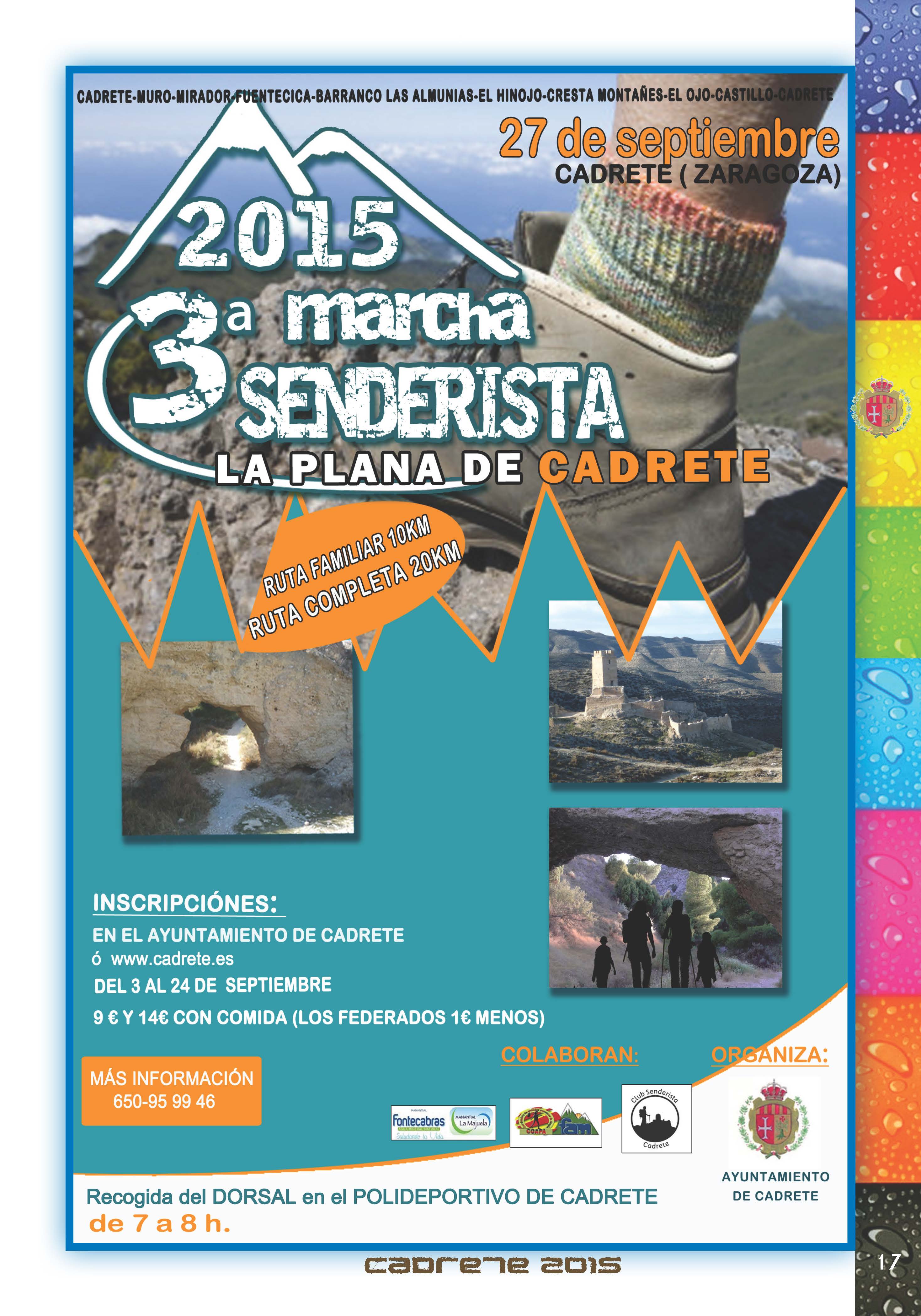 III MarchaSenderista LaPlanadeCadrete