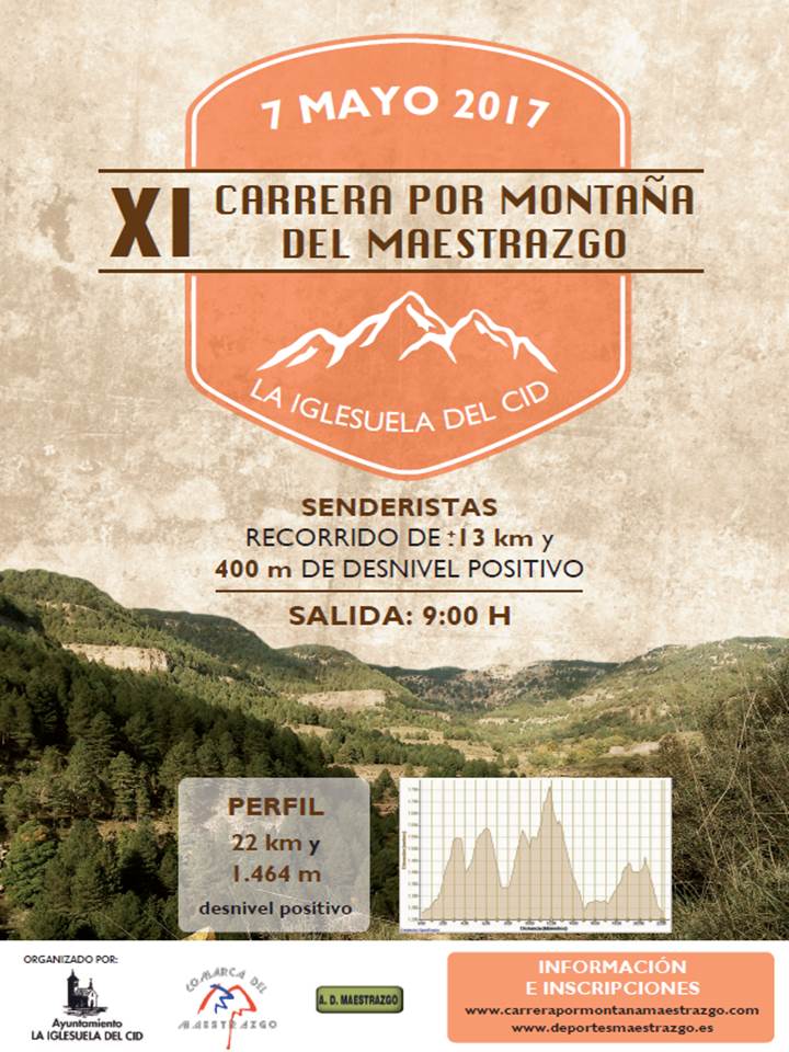 Cartel Carrera Maestrazgo