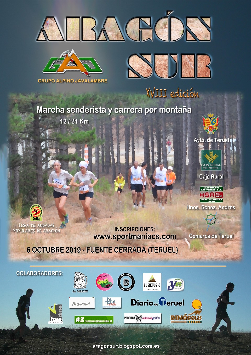 Aragon Sur 2019 cartel