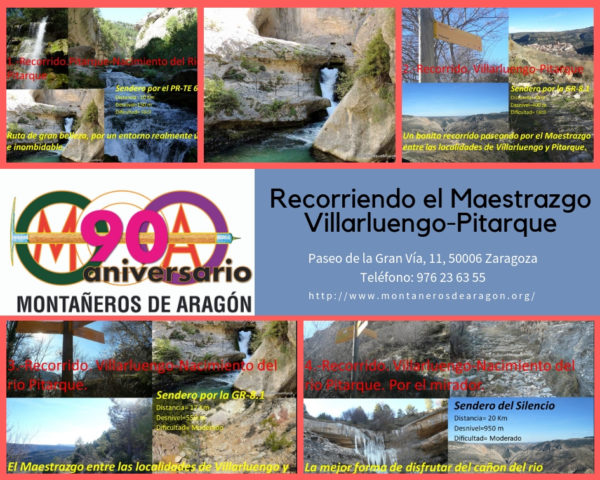 Montañeros Aragon Maestrazgo 20 enero