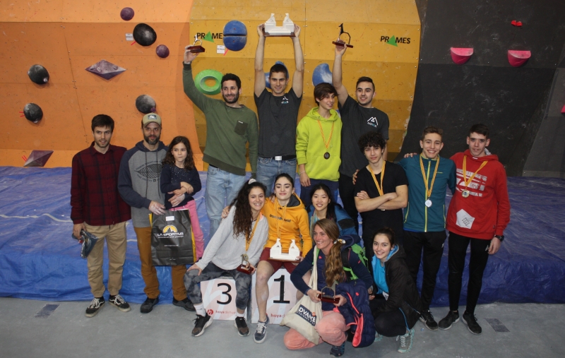 Foto de familia de ganadores