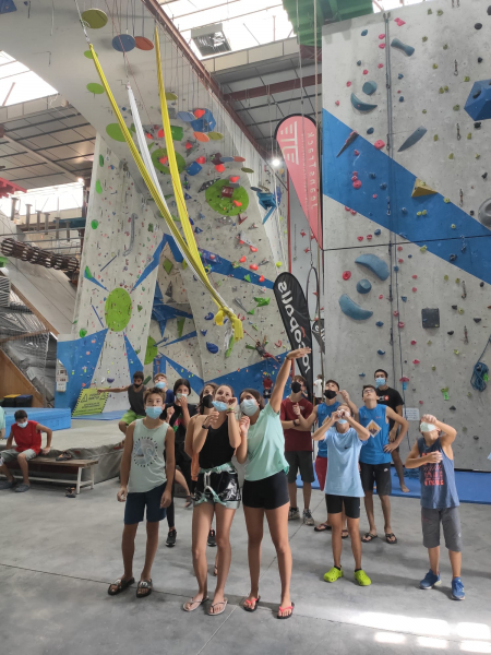 Equipo escalada
