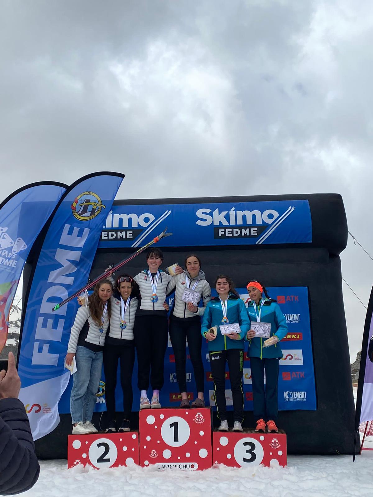 Ana Armendáriz y María Ariño plata en U18