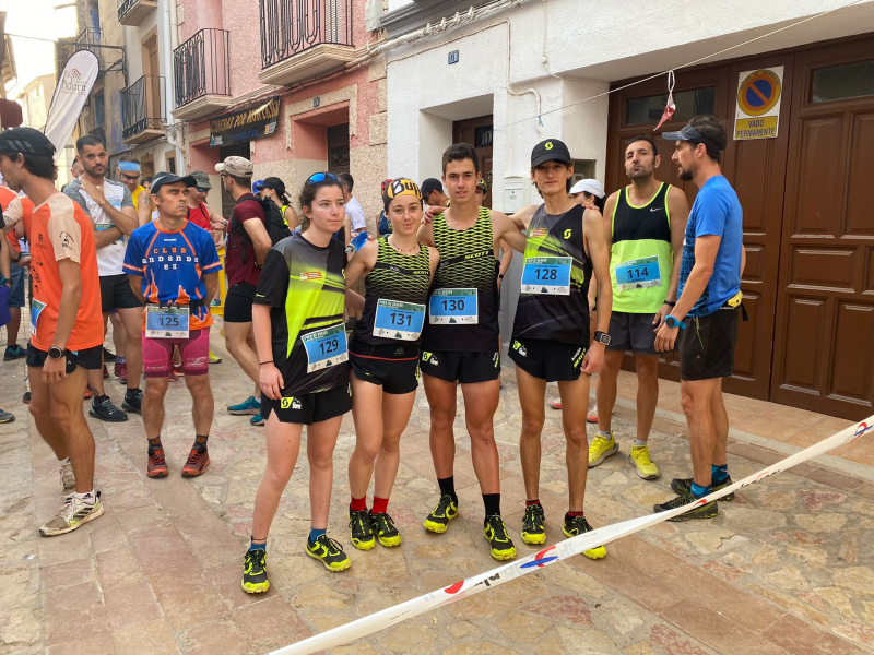 Corredores del GTACAM en el Trail Foradada