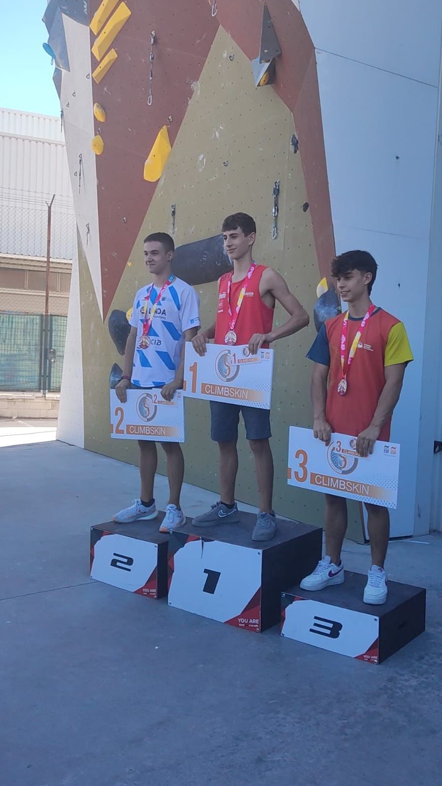 Podio Eloi Lorente