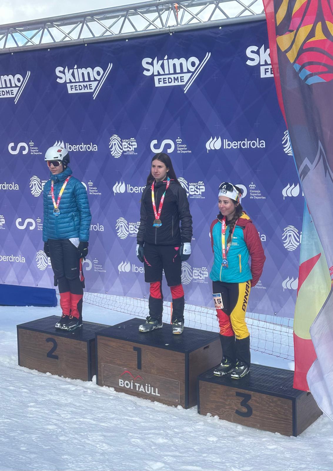 Campeonato de Sprint. Beatriz De Asprer bronce en U16