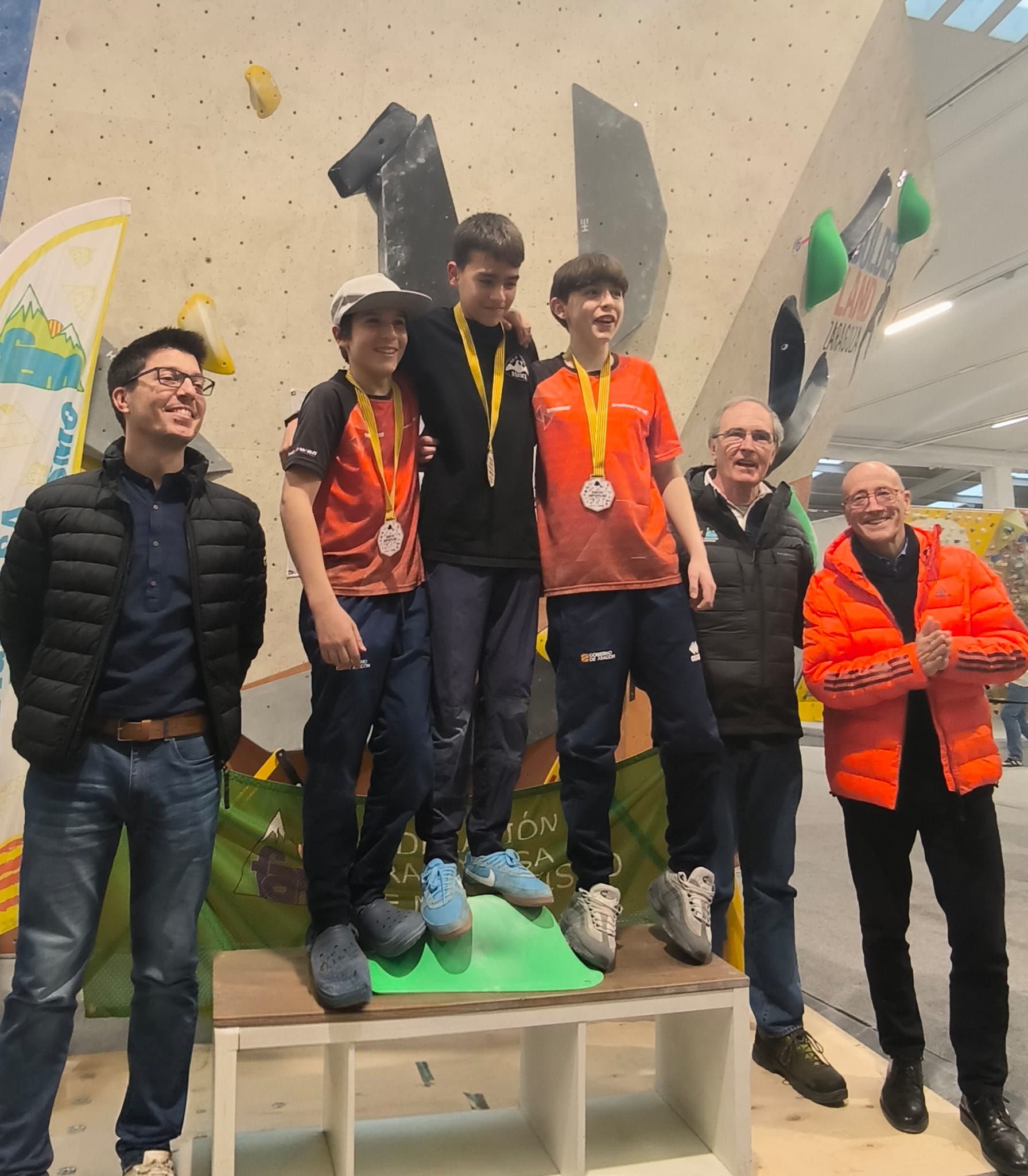 CAEB Podio sub15 masculino