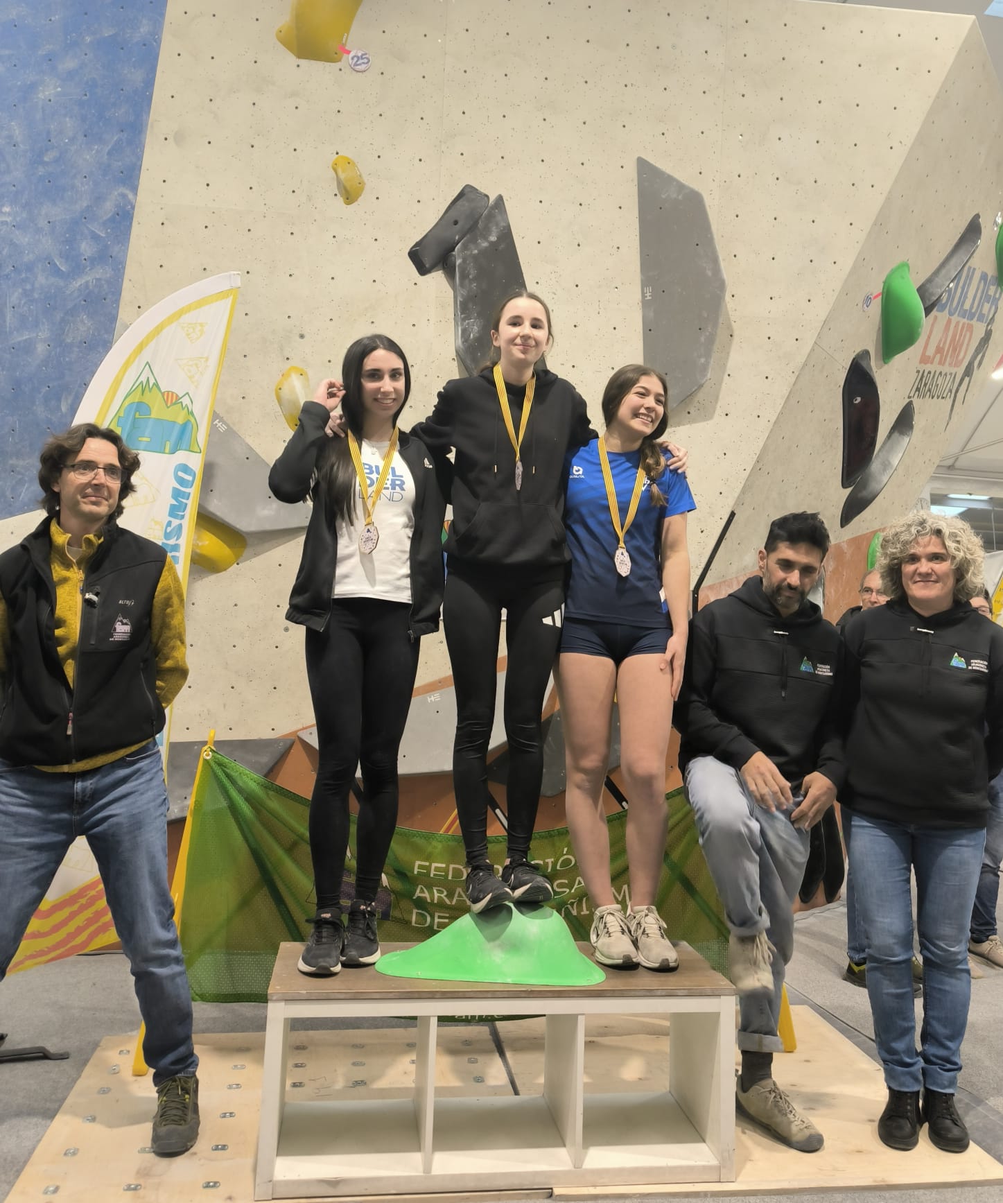 CAEB Podio sub17 femenino