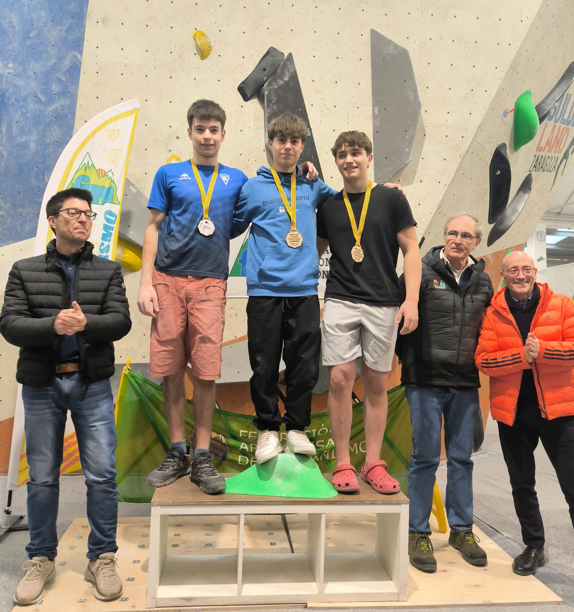 CAEB Podio sub19 masculino