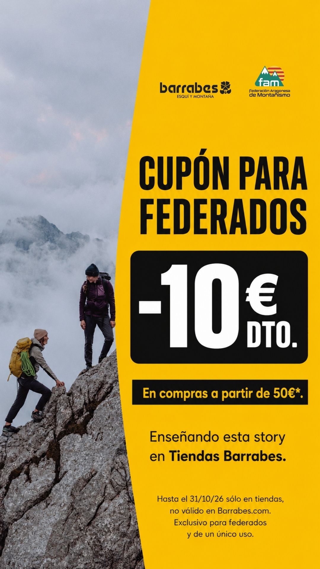 Cupón 10 fam