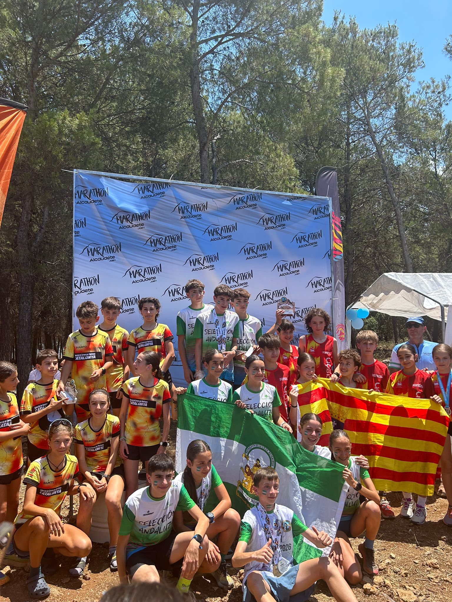 Equipo de Aragón en el Campeonato Escolar de Carreras por Montaña 4