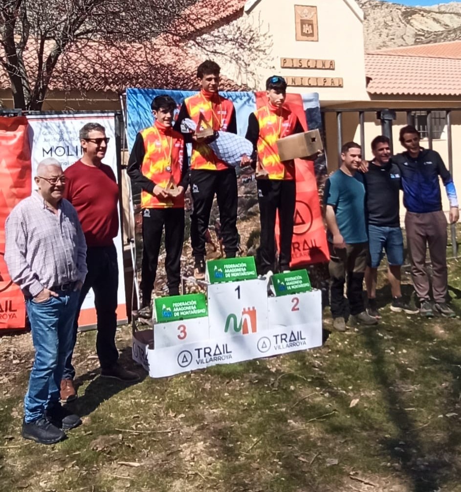 Podio cadete masculino