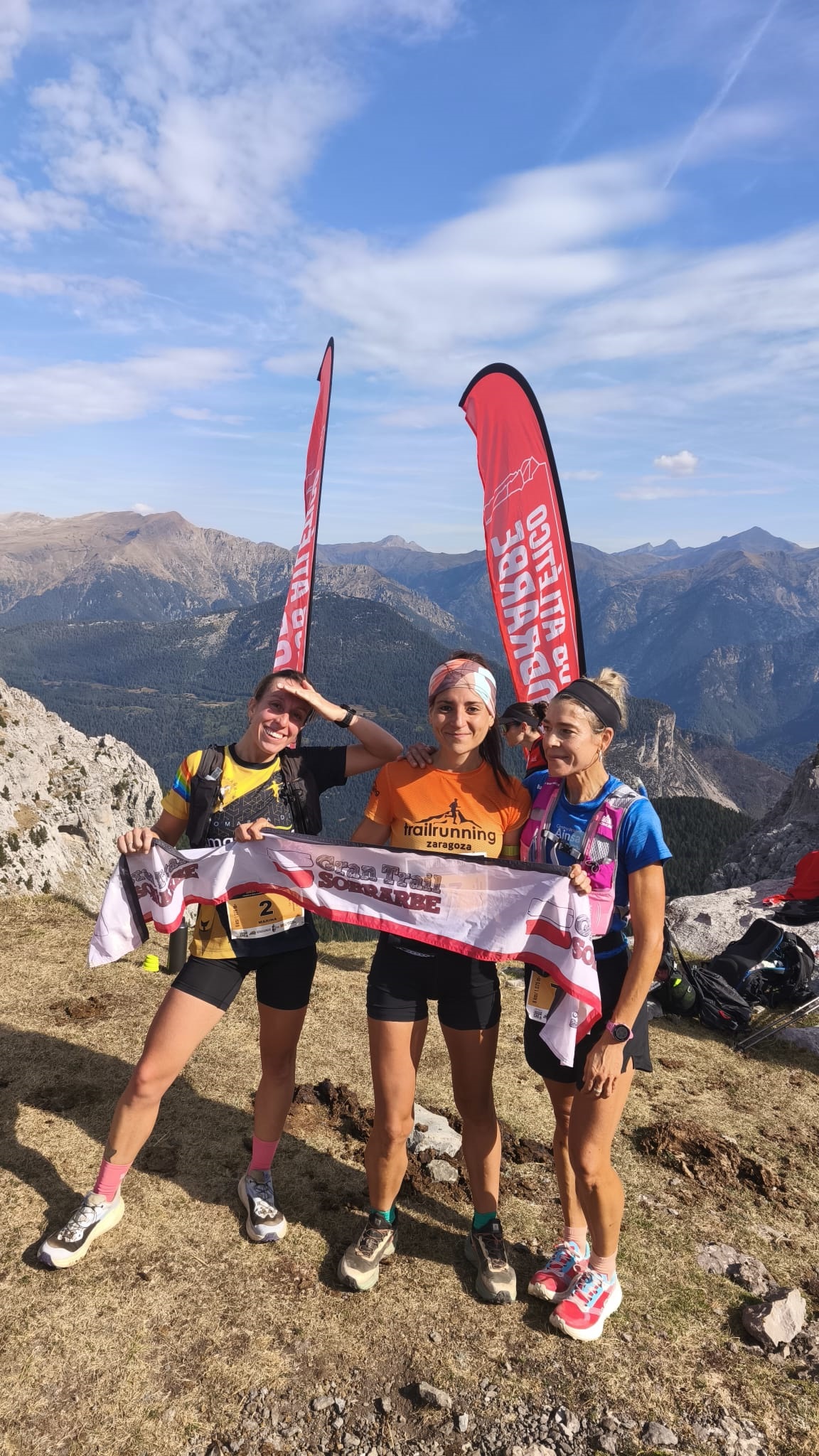 Podio femenino Campeonato Aragón Ascenso