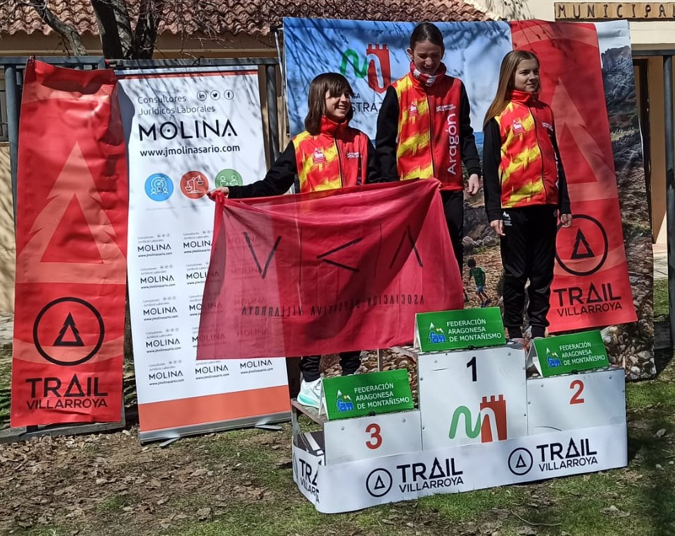 Podio infantil femenino