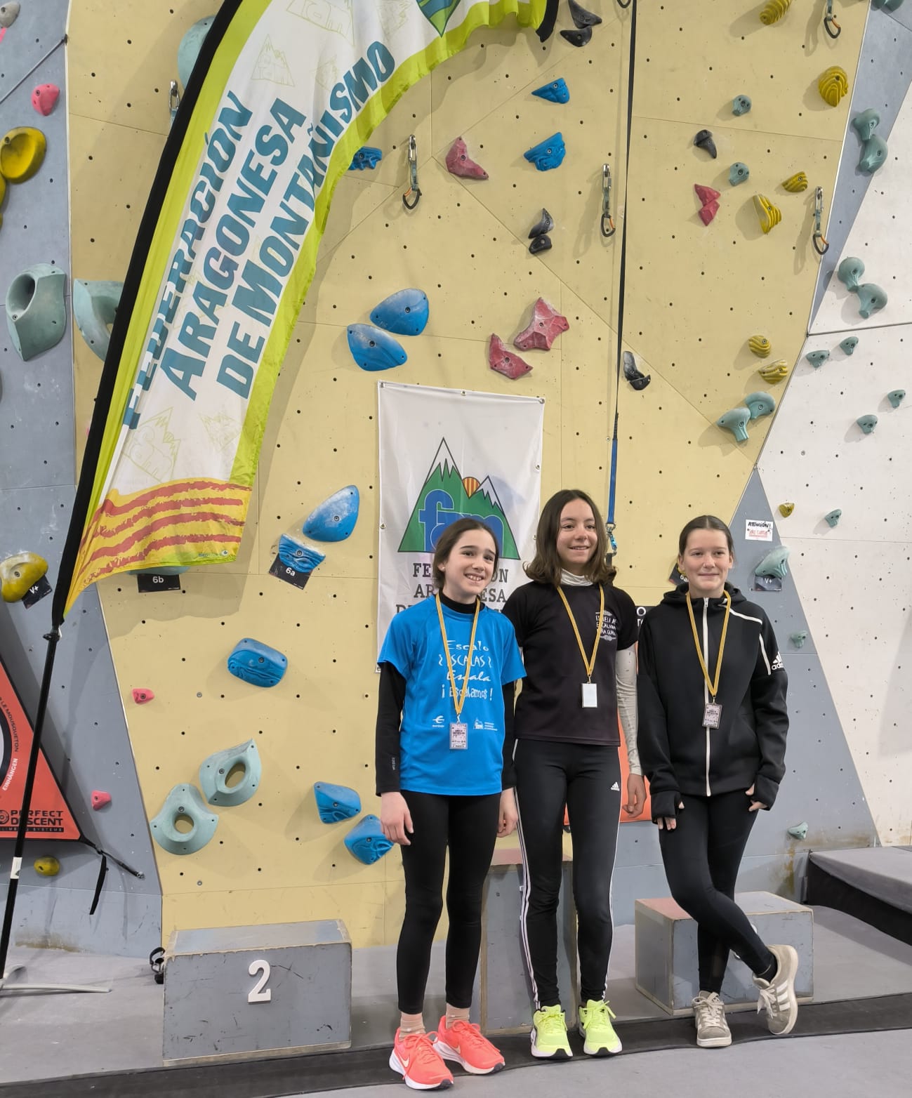 Podio sub13 femenino